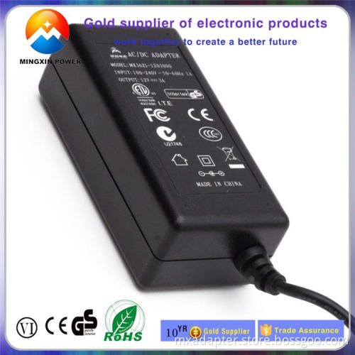 Desktop Power Supply For Lenovo Laptop 36W 12V 3A 5.5*2.5MM
